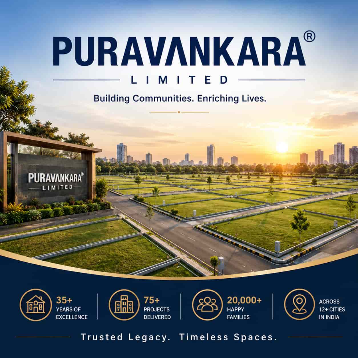 Puravankara Limited Logo - Developer of Puravankara Plots Electronic City Luxury Plots