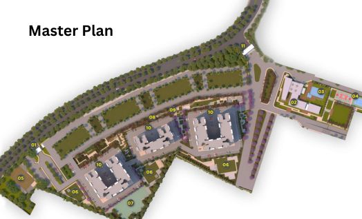   Puravankara Hennur  Master Plan