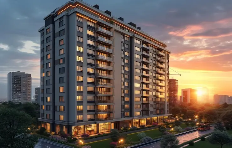 Puravankara Sarjapur Road luxury apartment tower exterior view East Bangalore