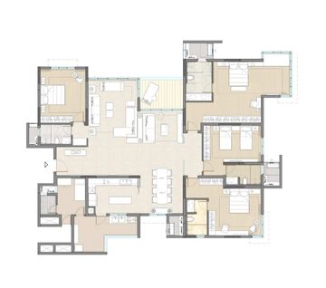 Puravankara Malabar Hill 3 BHK floor